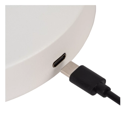 STIRLING - Lampa stołowa - Akumulator/baterie - LED Dim. - 1x3W 2700K - White 36620/03/31 Lucide